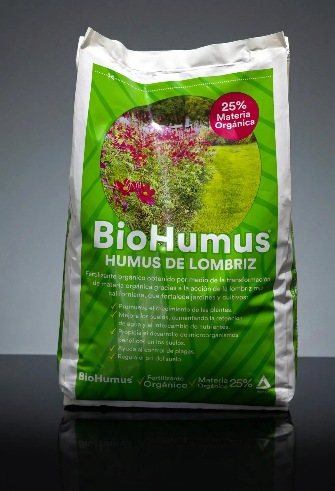 Bolsa de BIOHUMUS, humus de lombriz BioAgro
